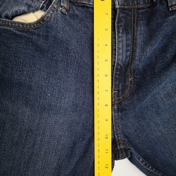 Denver Hayes Men's Size 38/30 Medium Wash Straight Legs Blue Jeans - Picture 13 of 14